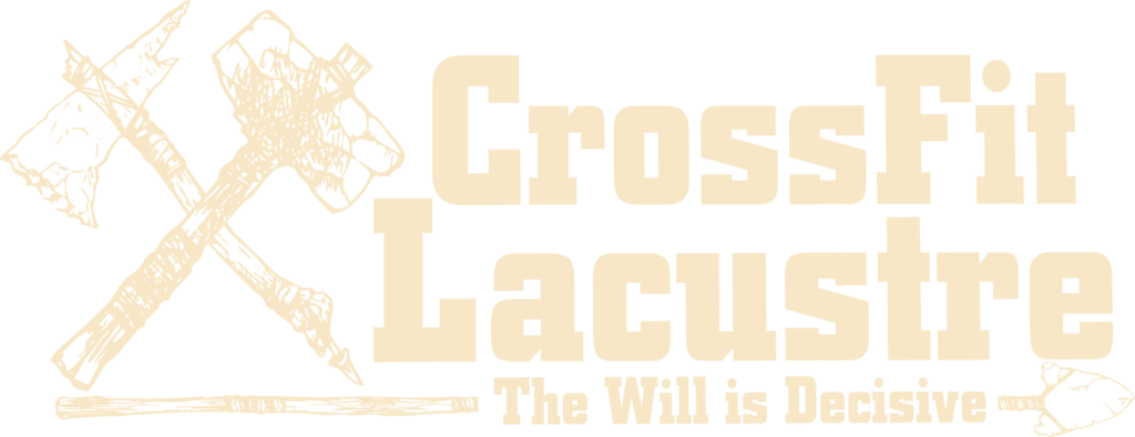 Crossfit Lacustre logo - light